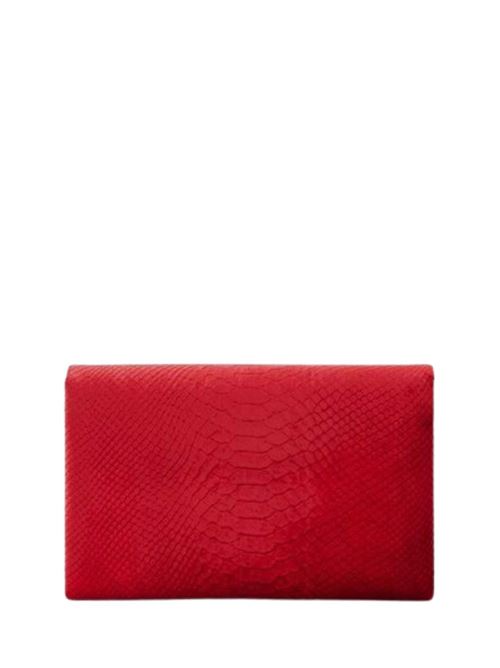 Pochette in velluto stampa cocco Elisabetta Franchi | BS27A67E2CG5
